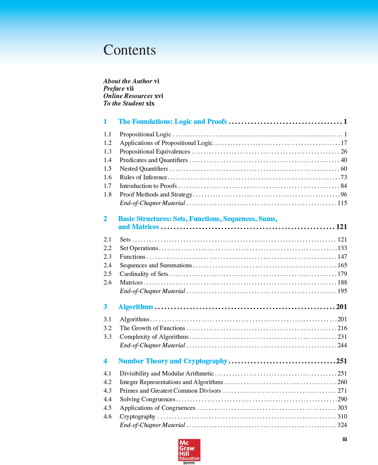 Discrete Mathematics and Its Applications