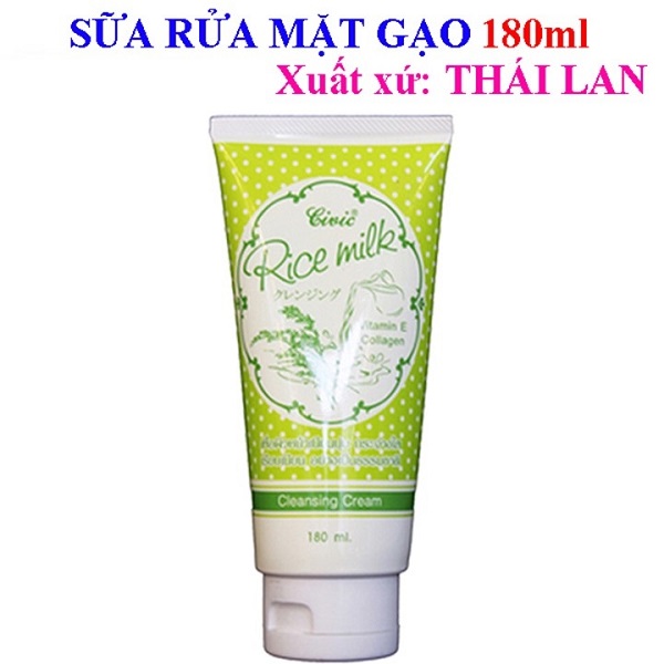 Sữa rửa mặt gạo 180g thái lan