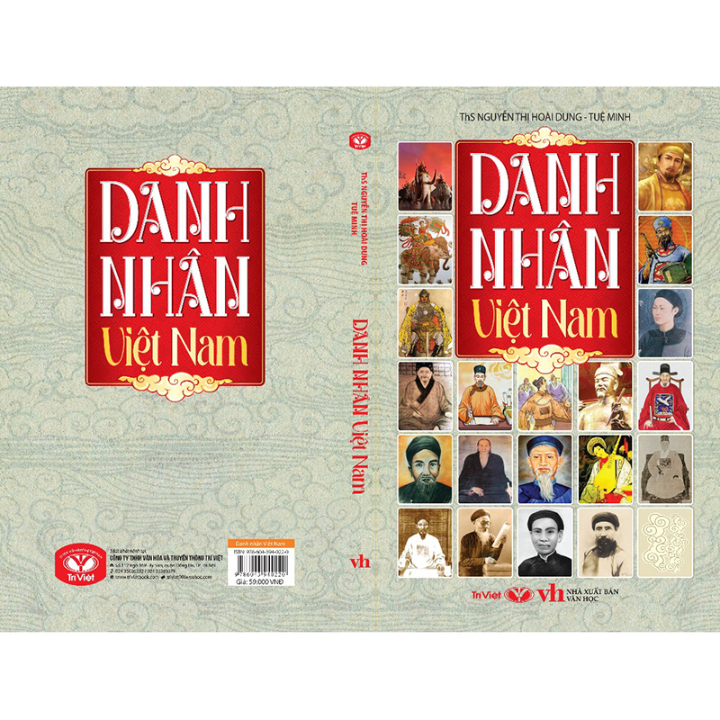 Sách Danh Nhân Việt Nam - NXB Văn học