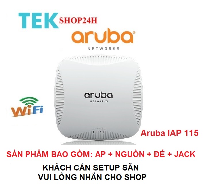 Bộ phát wifi Thiết bị phát Wifi Aruba 115 full phụ kiện hàng qua sử dụng