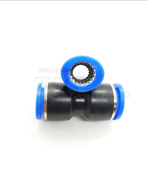 (COMBO 5 CÁI) Nối ống PU 04,06,08,10,12,16  ( nối ống 4,6,8,10,12,16mm phun sương )