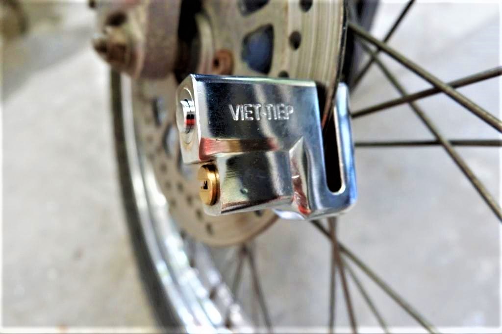 [HCM]khóa đĩa xe máy việt tiệp