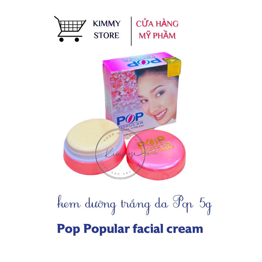 Kem dưỡng Trắng da Pop Thái 5g