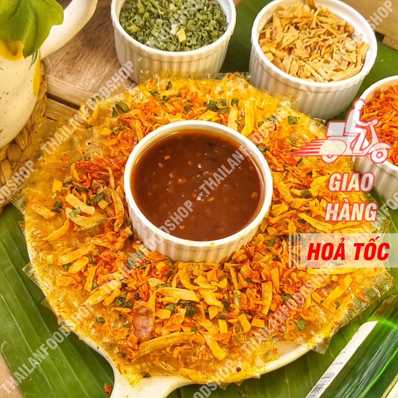 Bánh Tráng Thập Cẩm Sốt Me