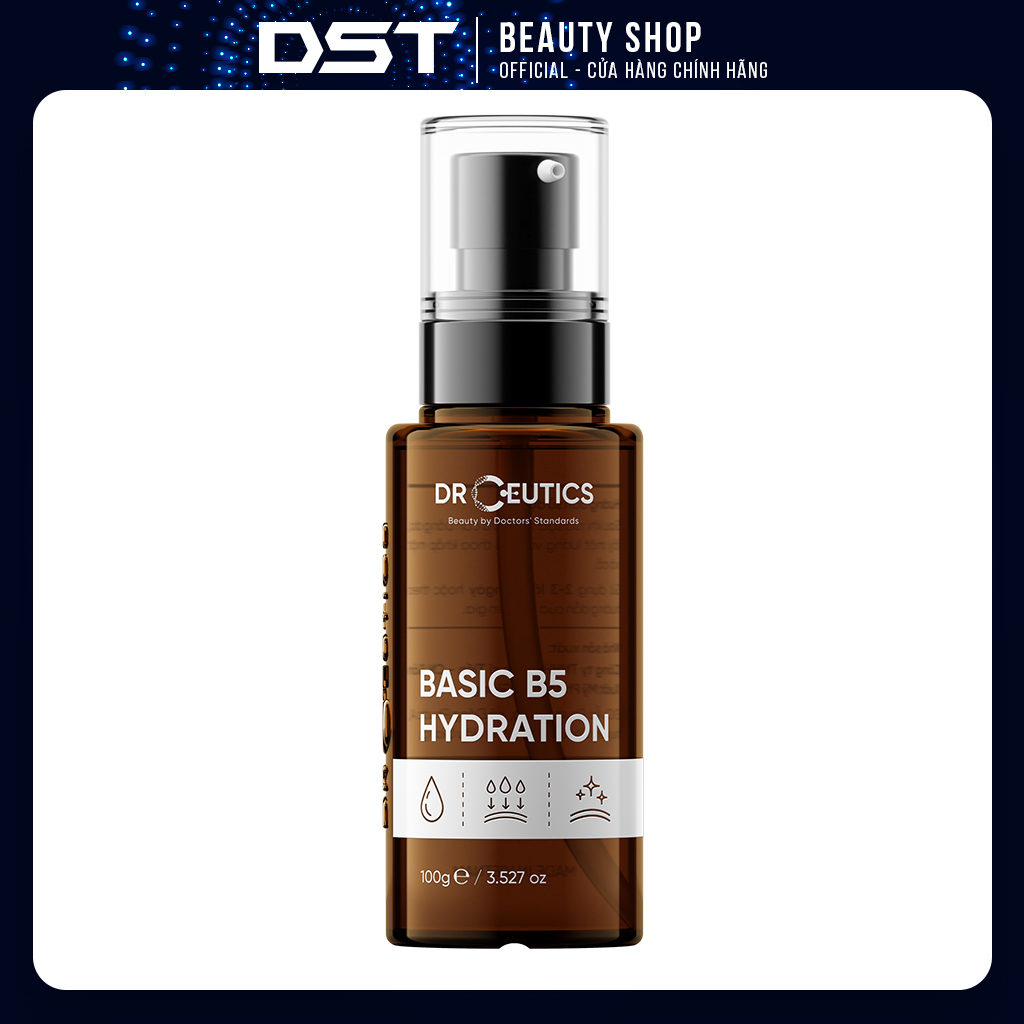 [Dược Sĩ Tiến] Serum Basic B5 Hydration DrCeutics Cho Da Dầu Mụn