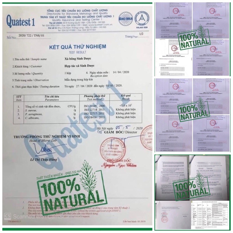 Xà bông tía tô - sinh dược -Ecobabo