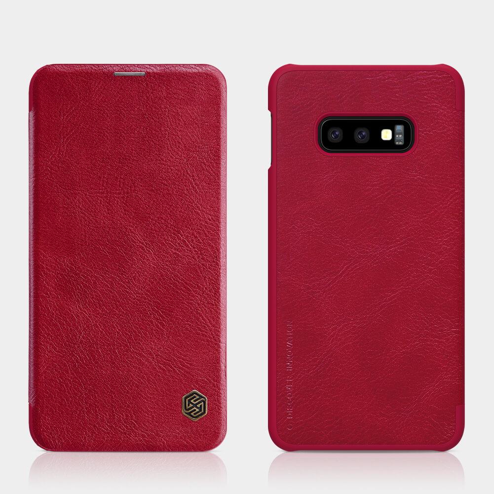 Bao da Nillkin QIN cho Samsung Galaxy S10 Lite có ngăn đựng thẻ