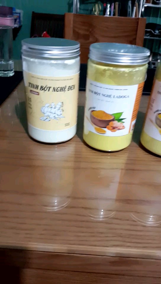 Tinh bột nghệ đen nguyên chất la-do-ga 500 gam