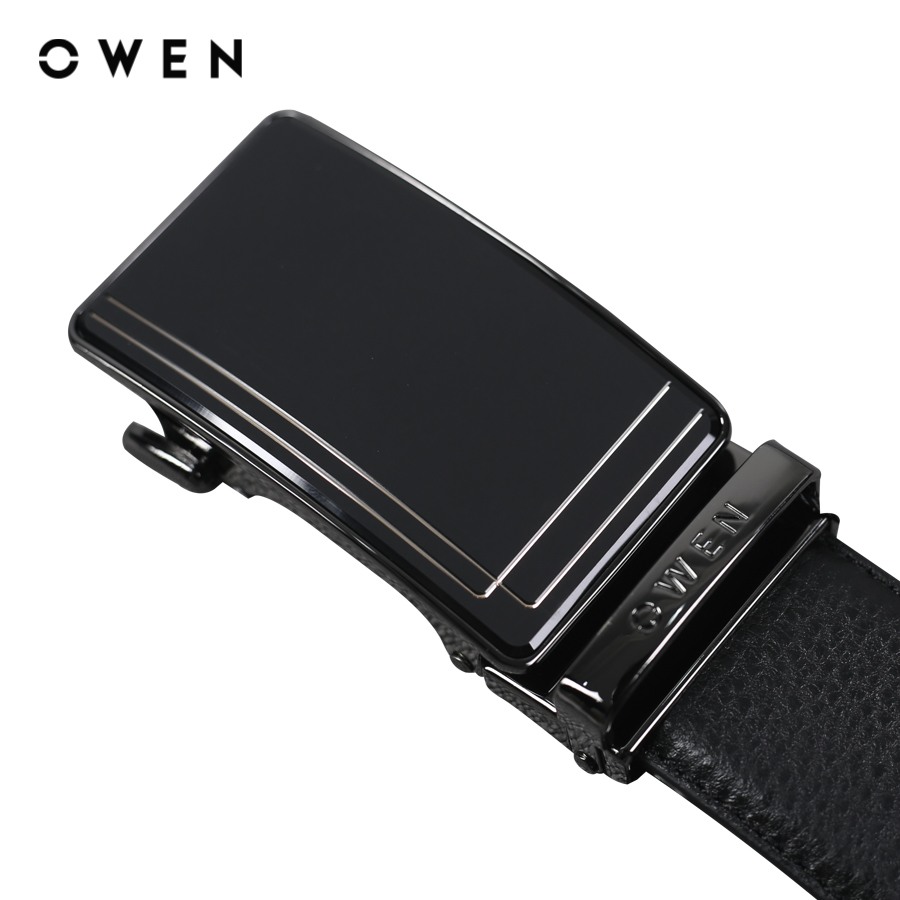 OWEN - Dây lưng  BELT232687 màu Đen chất liệu Da thật