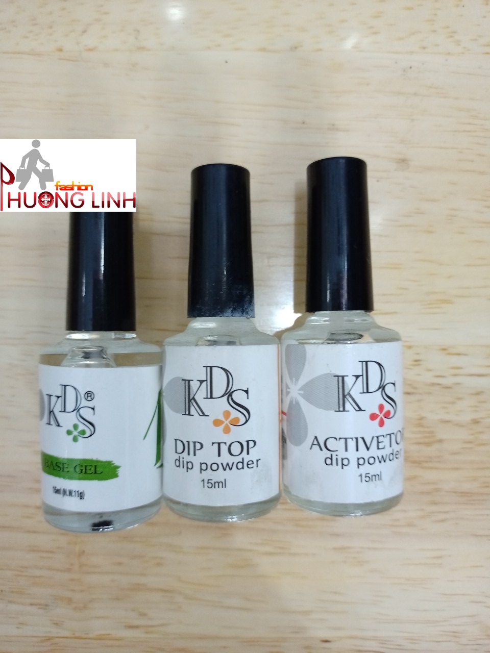 15ml Bột nhúng KDS - base - top - activator dùng để làm móng tay chân