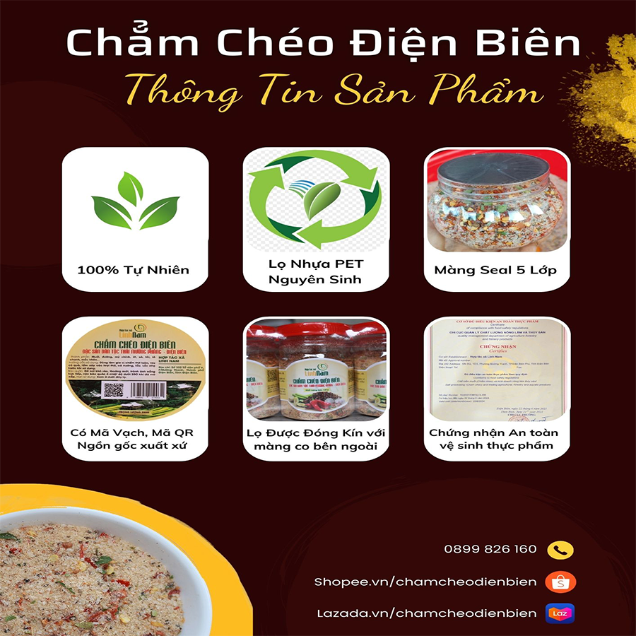 Chẳm Chéo Điện Biên (Chính Hãng)