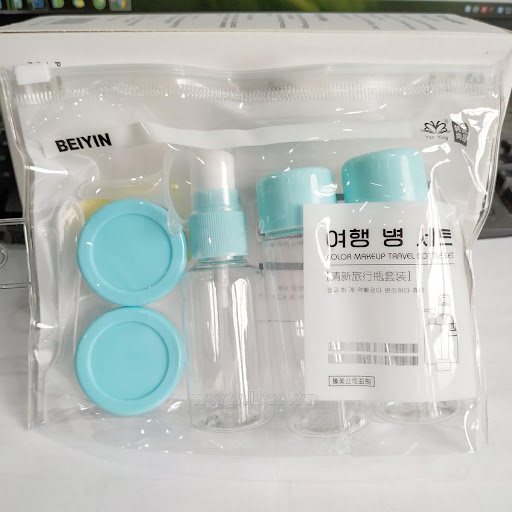[HCM]Bộ chiết mỹ phẩm du lịch 7 món tiện lợi