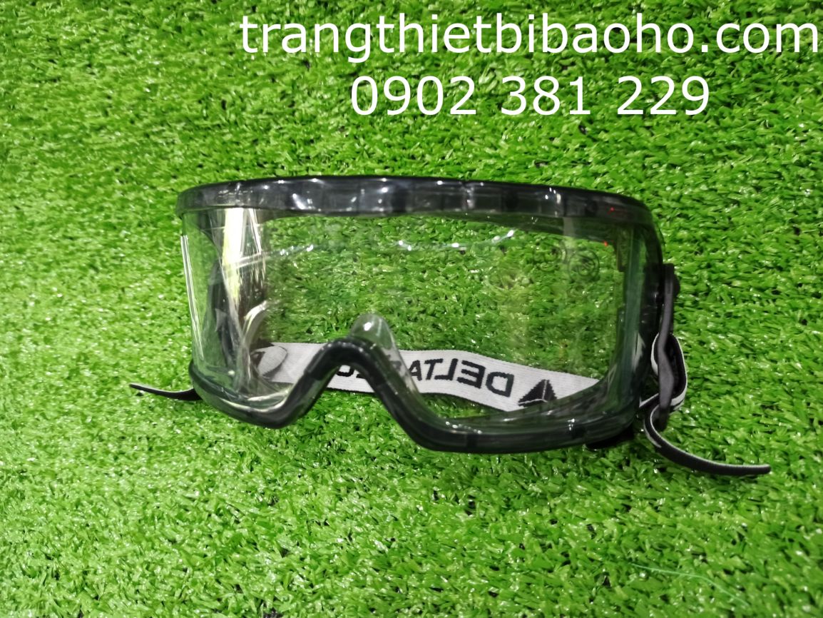 Kính chống hóa chất Deltaplus Galeras Clear dẻo trong - hàng sẵn
