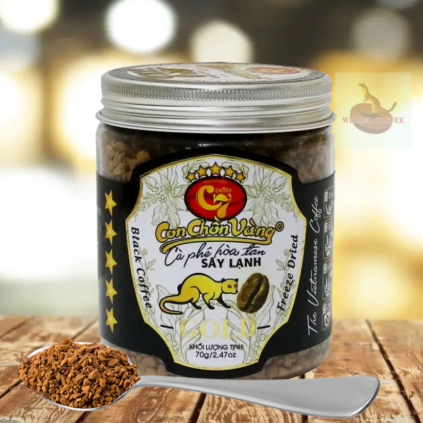 Combo 2 hũ ( 140g ) - Cà Phê Hòa Tan Sấy Lạnh