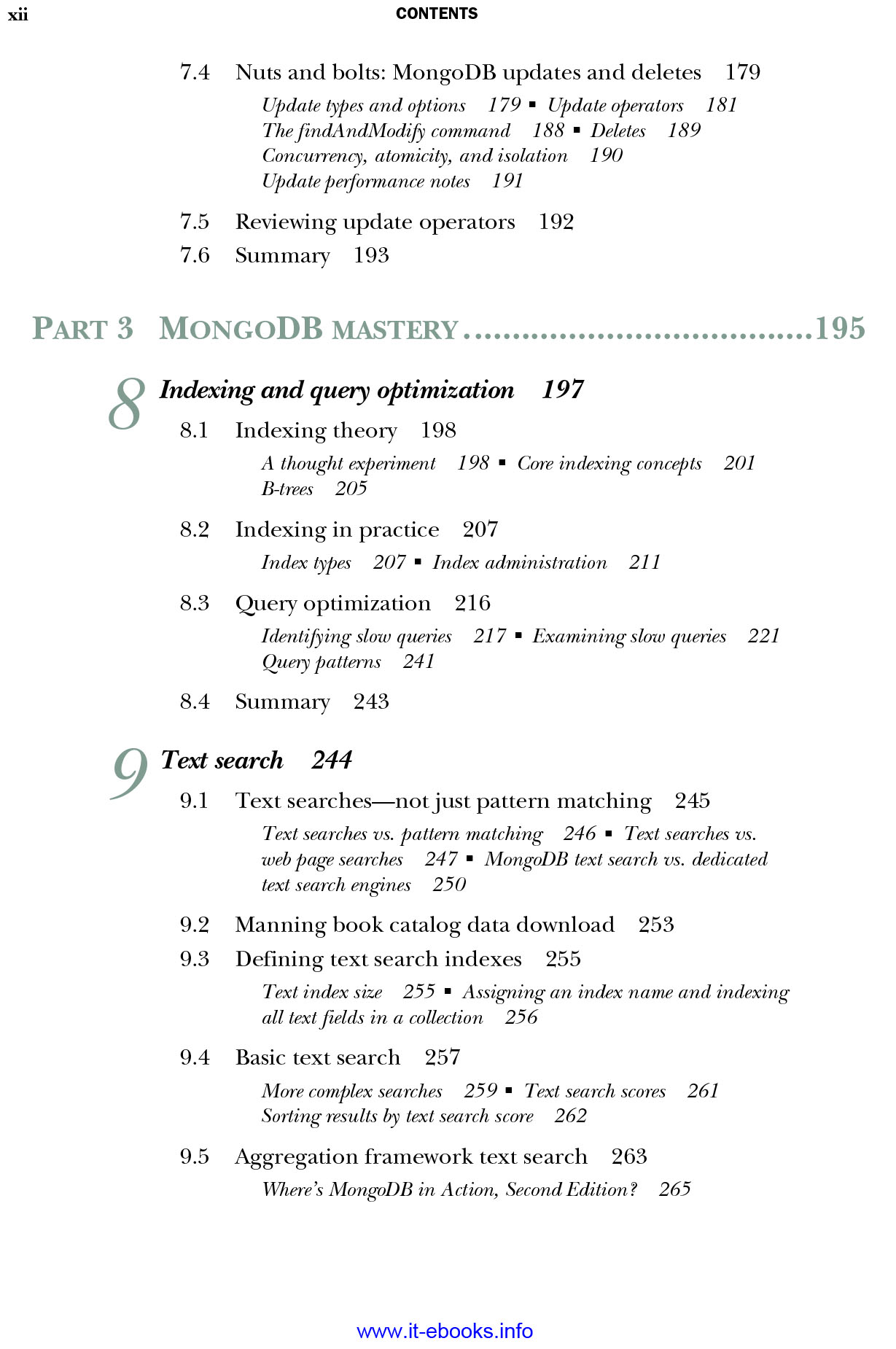 MongoDB in Action Covers MongoDB version 3.0