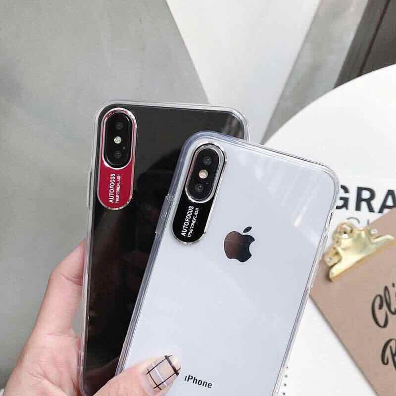 Ốp Auto Focus trong suốt bảo vệ camera cho iPhone