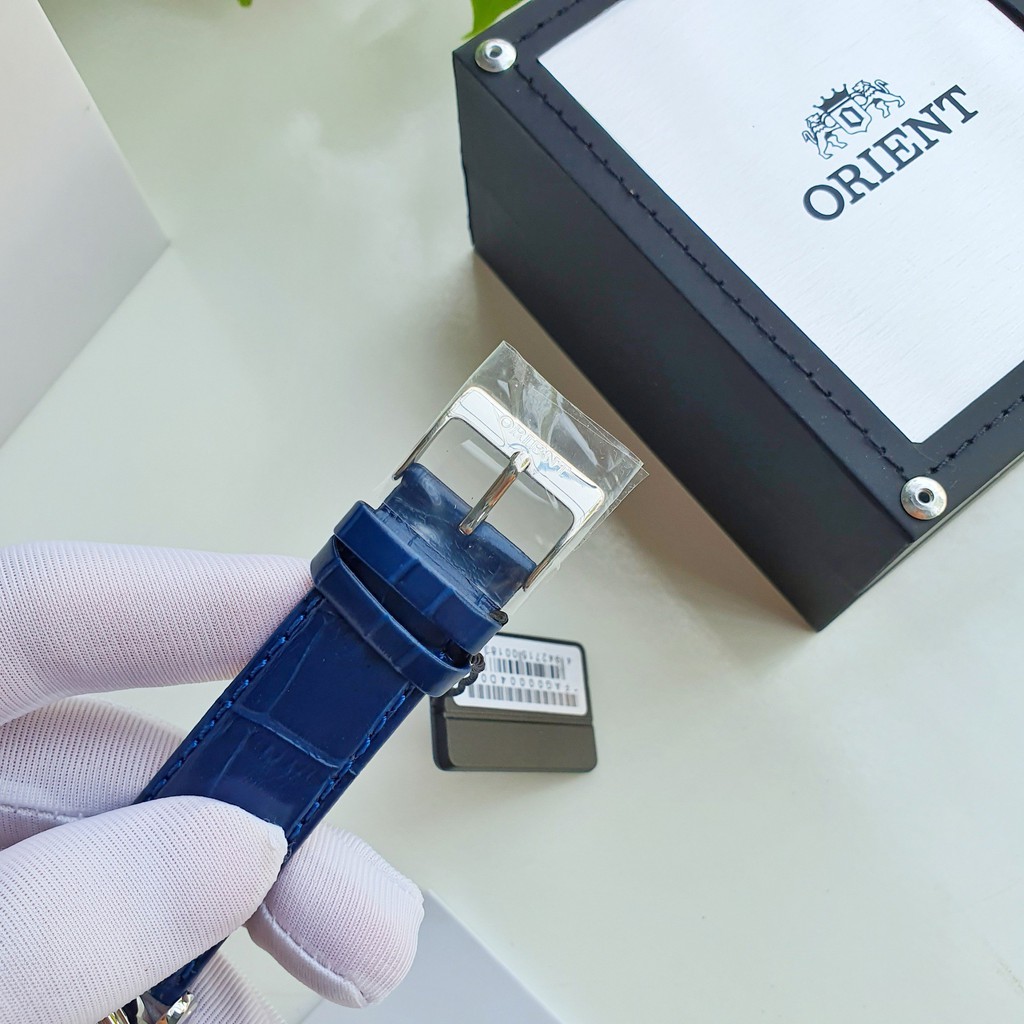 { RẺ VÔ ĐỐI }{ BẢO TÍN ĐỒNG HỒ SHOP SỊN LAZADA }  Đồng hồ nam dây da Orient Caballero { orient patek seiko sk }