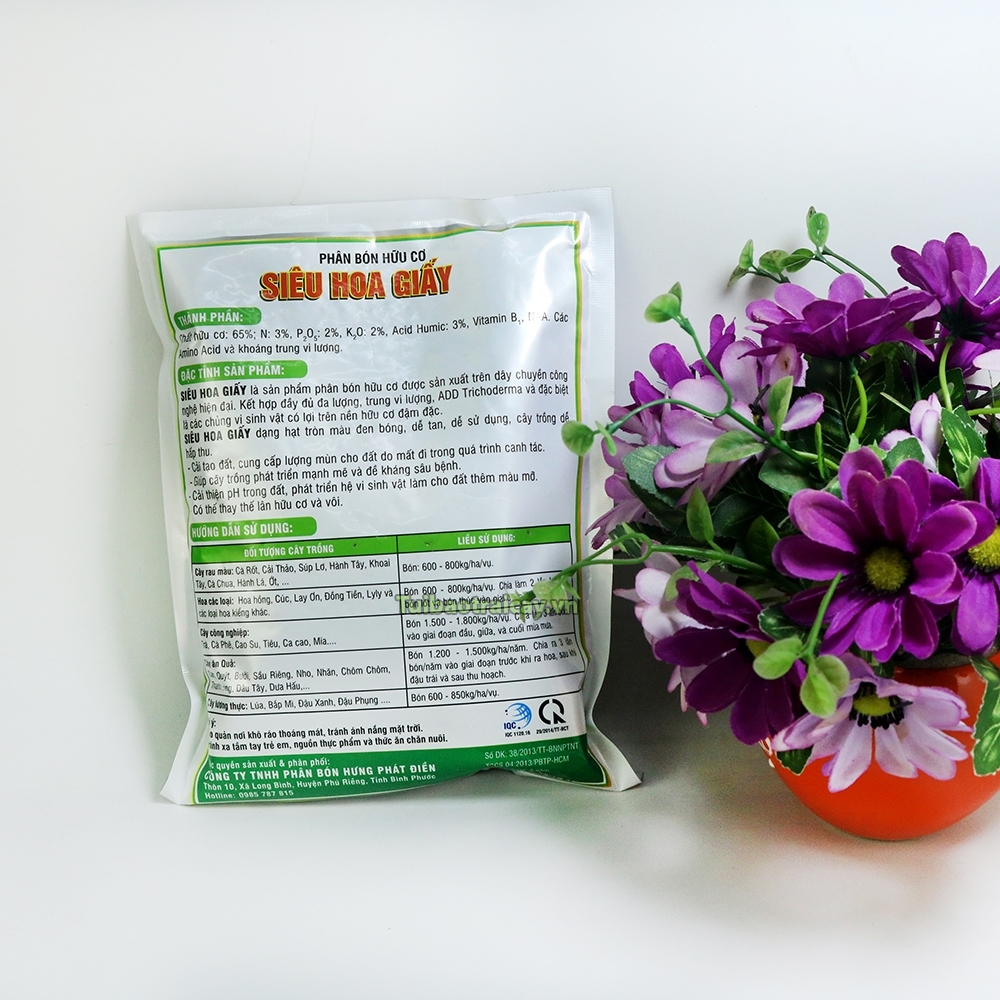 Phân bón hoa giấy, phân bón lá cao cấp siêu ra hoa