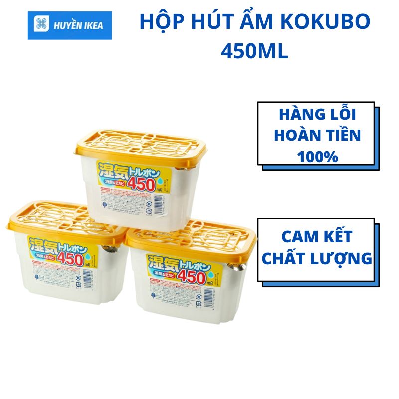 [HCM]Hộp hút ẩm Kokubo 450ml hàng Nhật