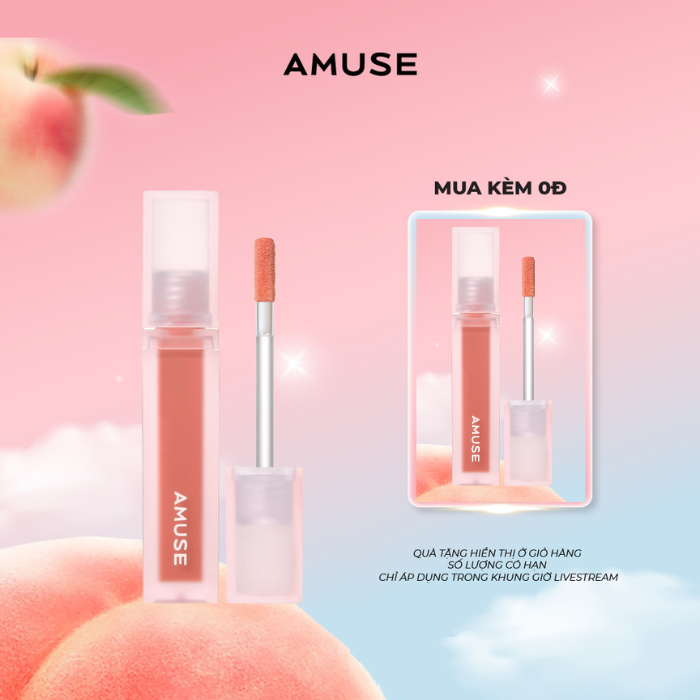 Son Kem AMUSE Dew Velvet Thuần Chay