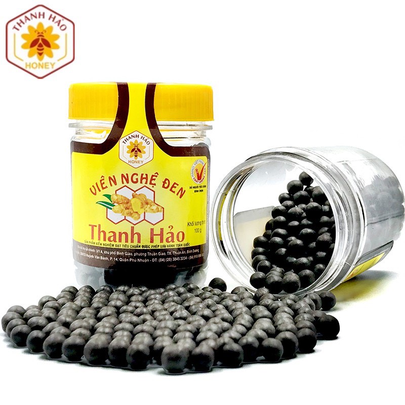 Viên Nghệ Đen Mật Ong Thanh Hảo 100g