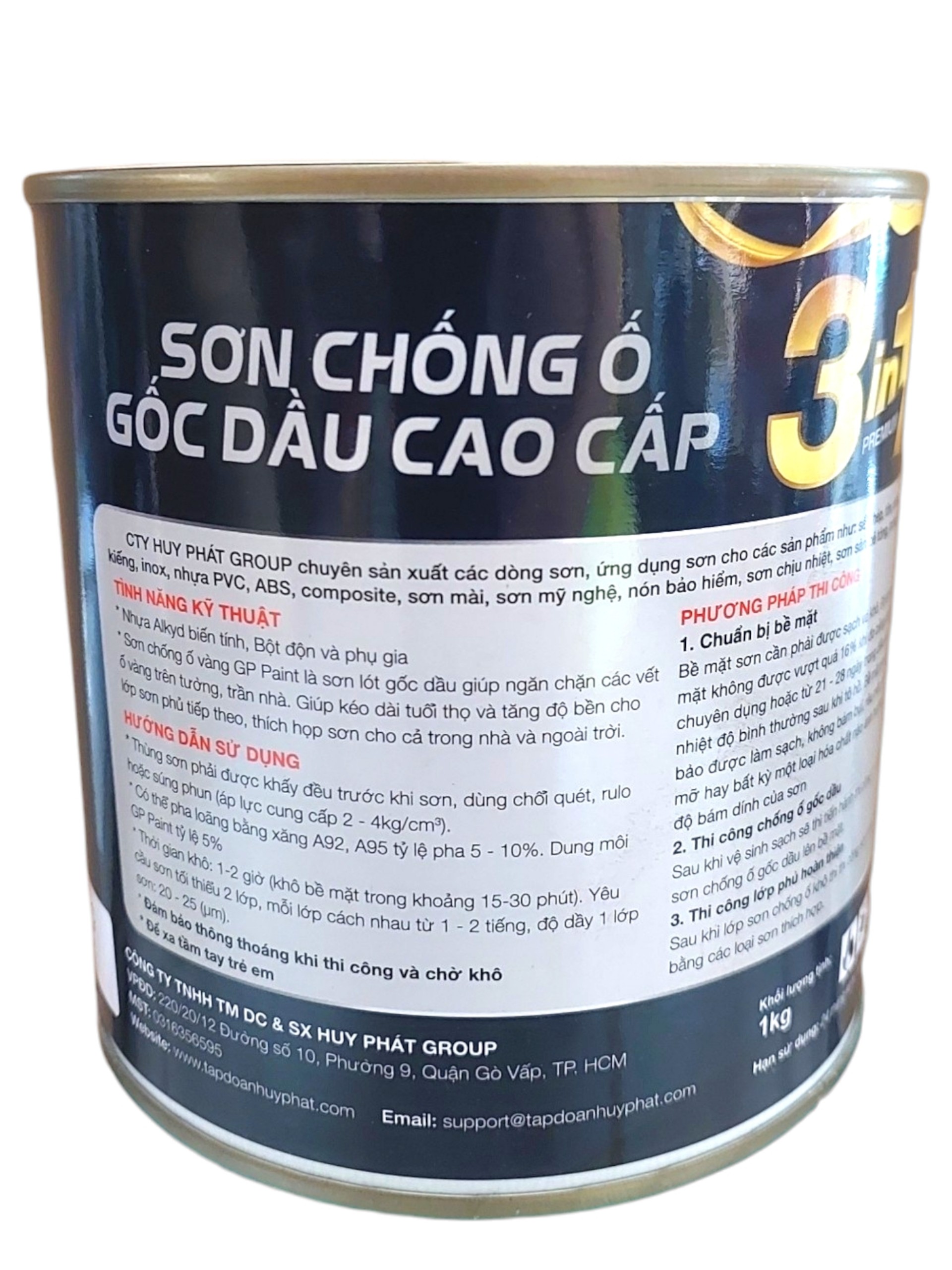Sơn chống ố gốc dầu JOTON PAINT (màu trắng)