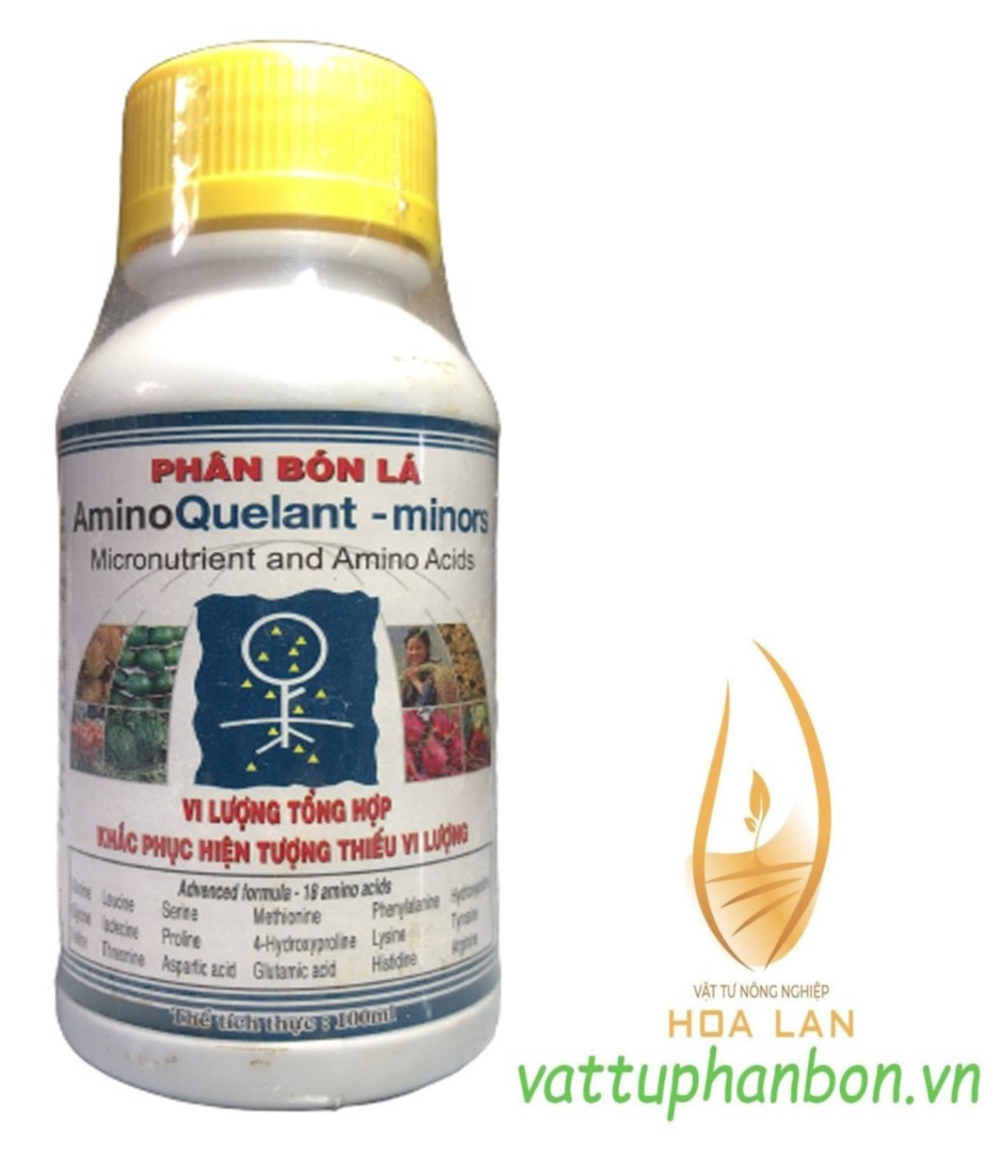 Phân Bón Lá Amino Quelant - Minors - Khắc phục hiện tượng thiếu vi lượng - #073A# 100ml