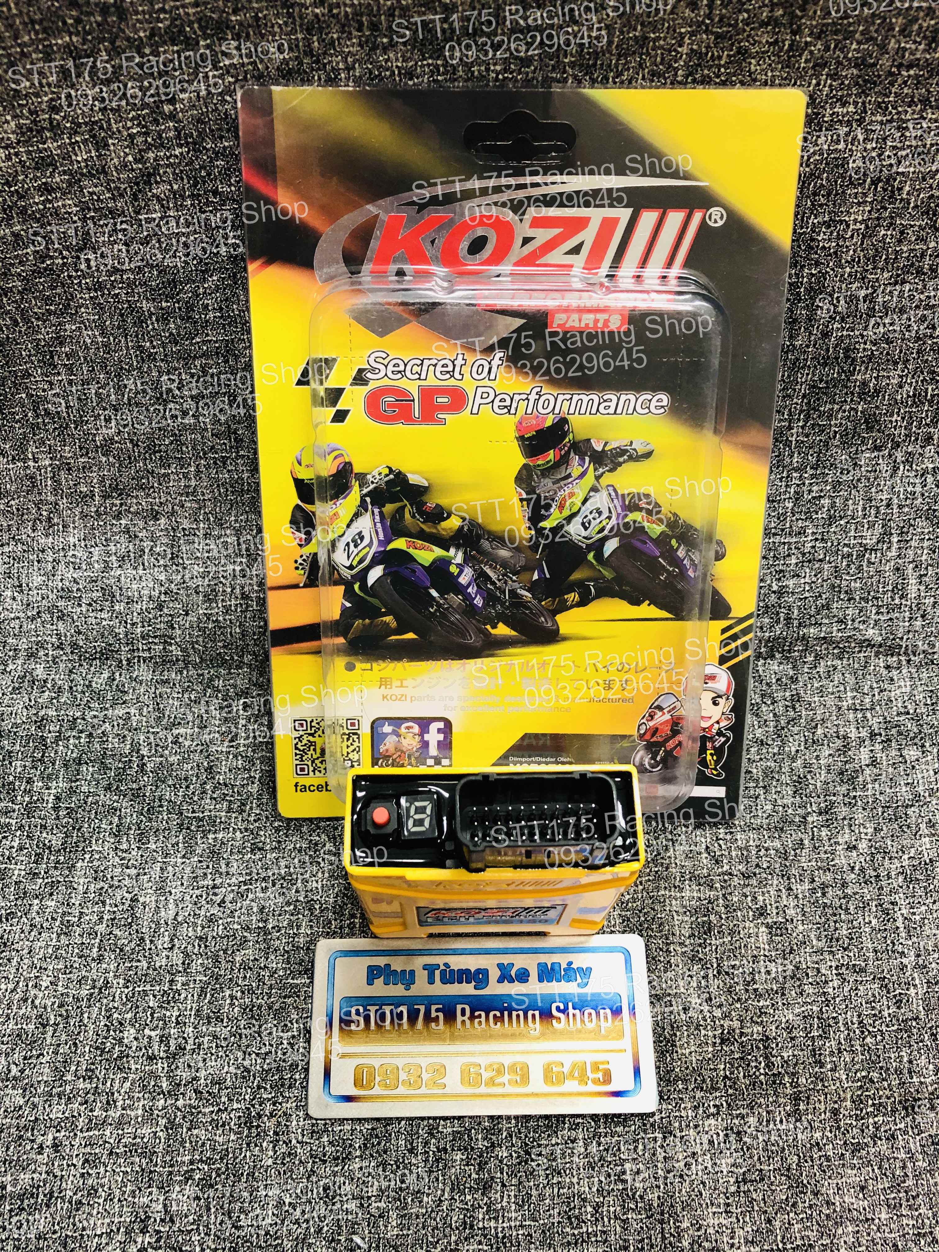 ECU Kozi Winner 150 / Sonic 150 ( 8 Map chỉnh ) mở tua