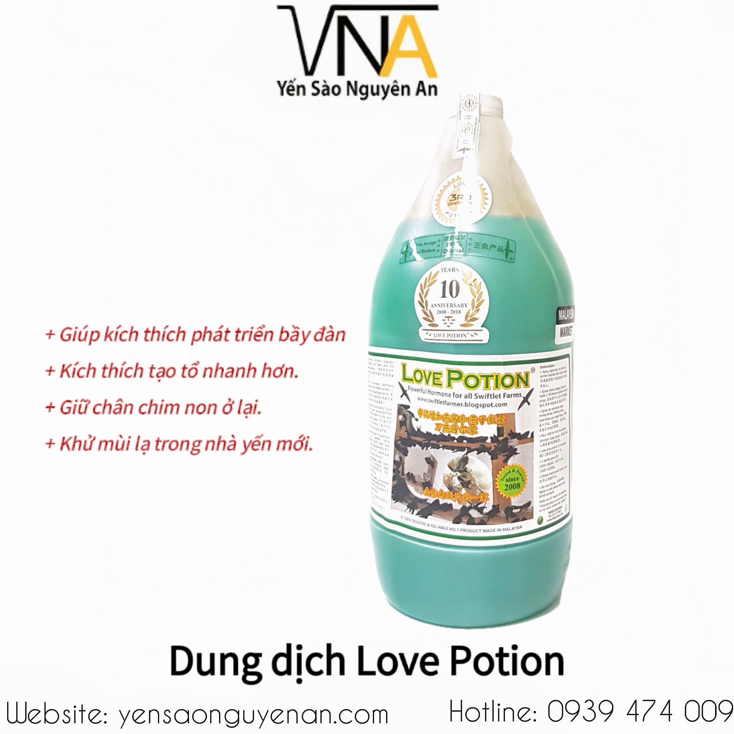 [SP000141] BÌNH DUNG DỊCH NHÀ YẾN [LOVE POTION]