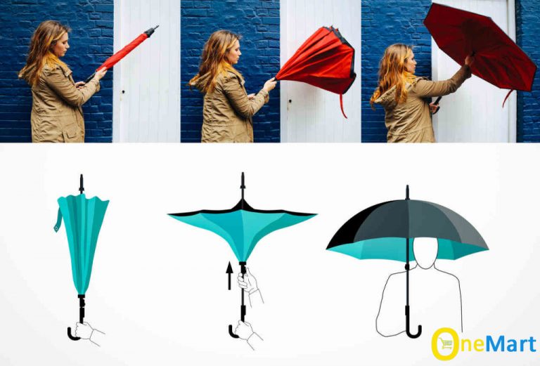 Ô Gấp Ngược Thông Minh – Lựa chọn hoàn hảo cho mùa mưa