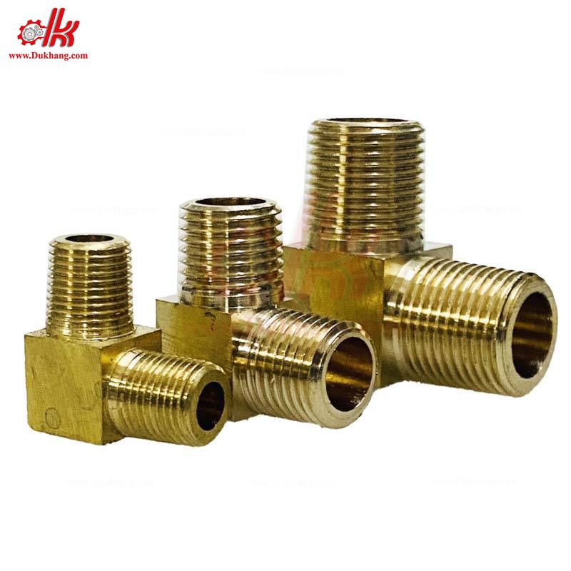 Nối thau co hai đầu ren ngoài