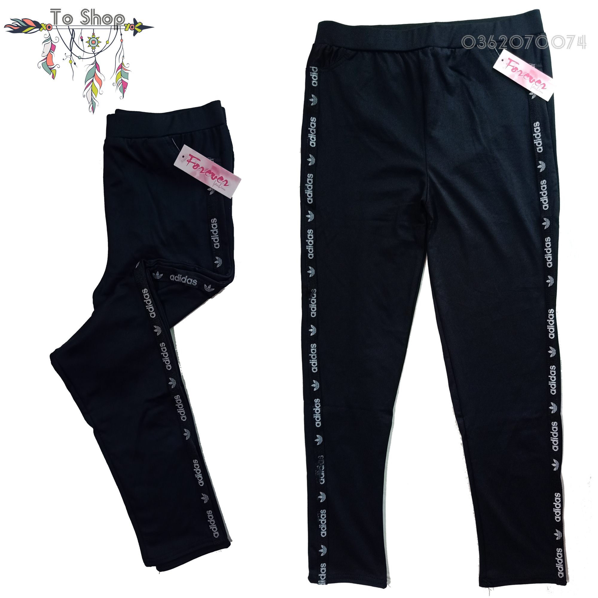 [HCM]Quần thun nữ - legging viền ad mới [ảnh + video thật]