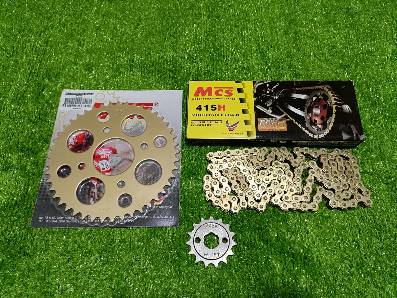 sên nhông dĩa winner 15-45 MCS