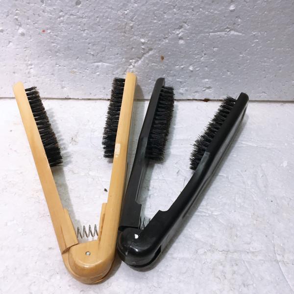 LƯỢC GỖ KẸP TÓC ÉP