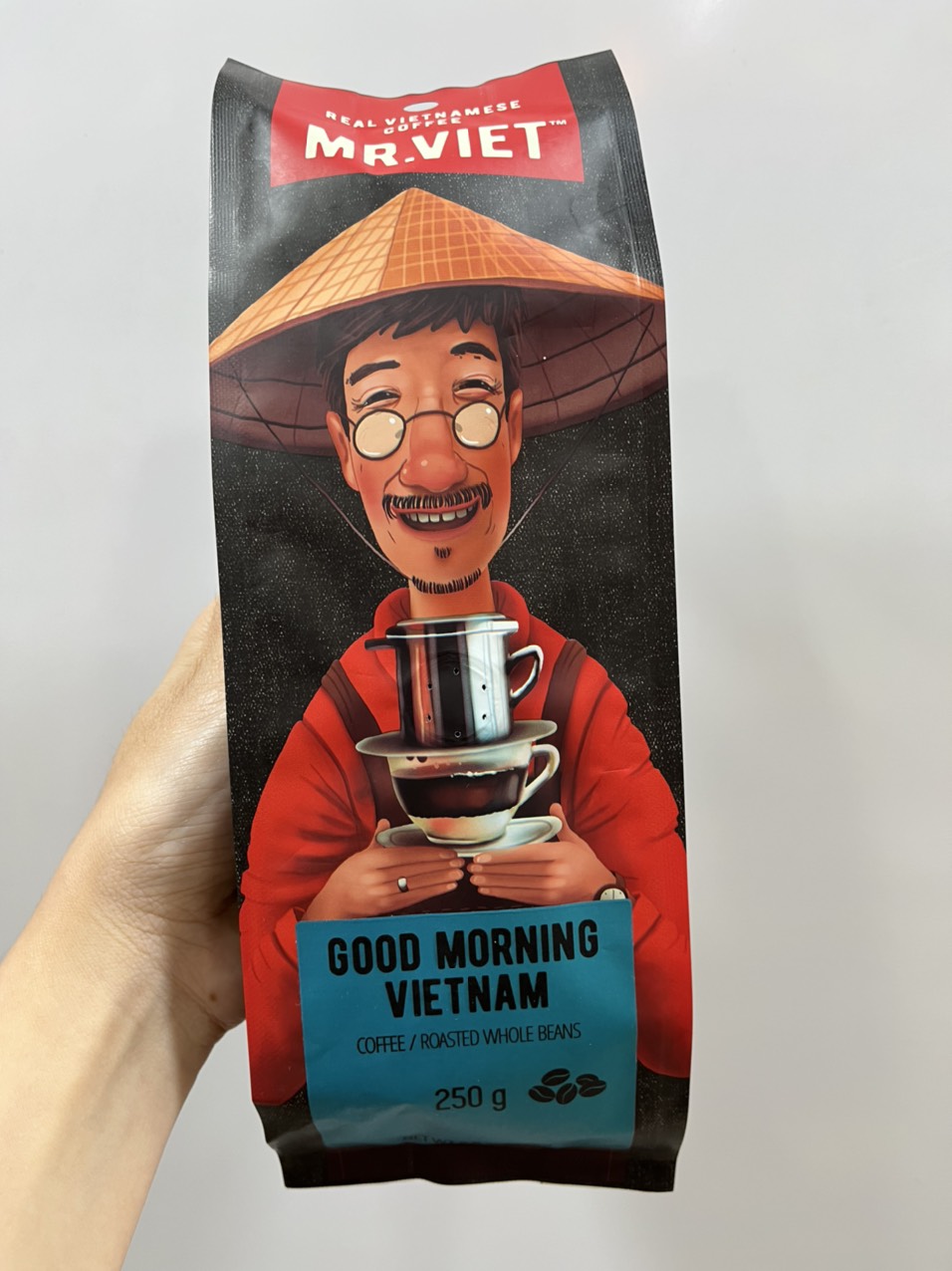 Mr Viet roasted coffee beans Good Morning 250g