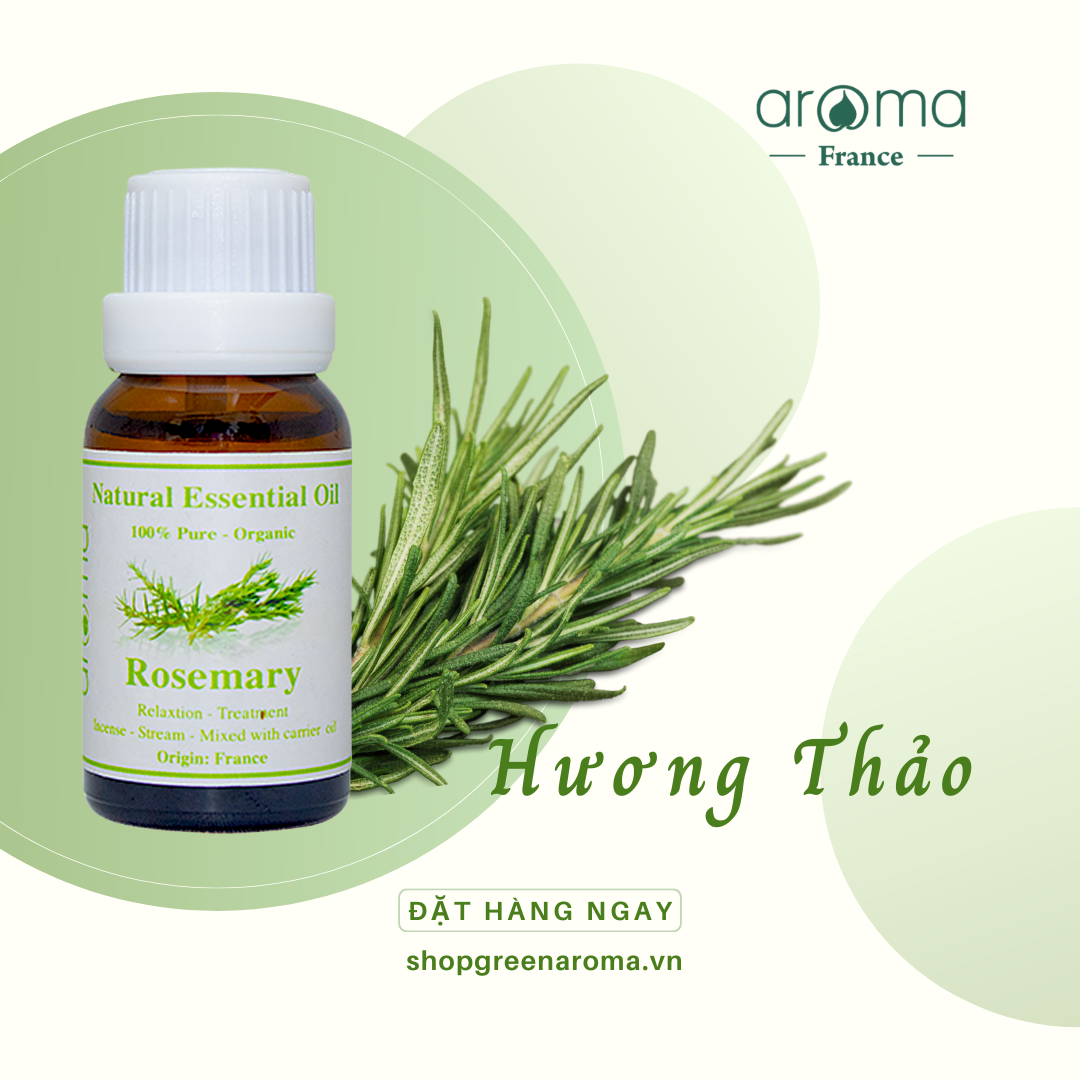 Tinh Dầu Aroma Hương Thảo Rosemary - 10ml/15ml/30ml/50ml
