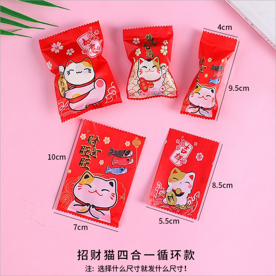 Túi Bánh Quy Size 7*10Cm 100c (+-2)