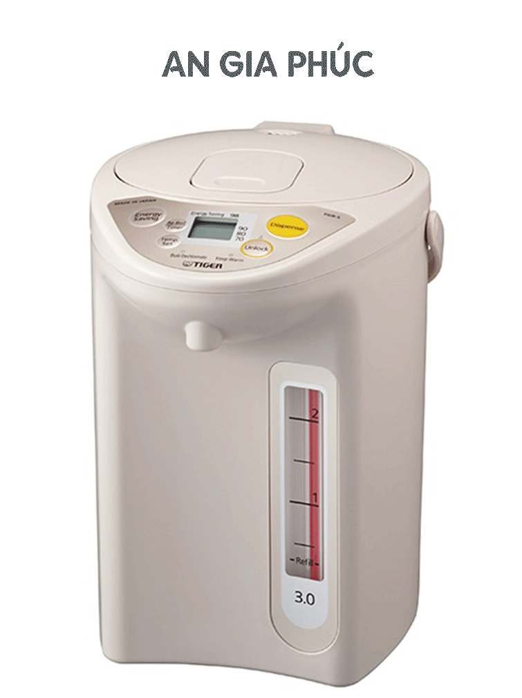Bình Thủy Điện Tử Tiger PDR-S30W (3.0L) - An Gia Phúc