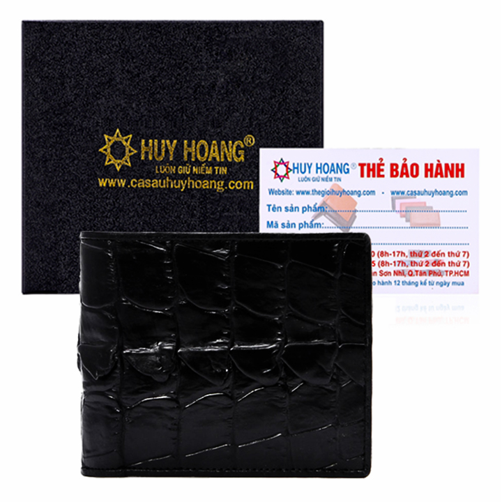 Ví nam da cá sấu gai đuôi nhiều màu KH2207-08-09-42
