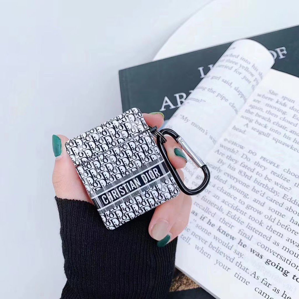 ️Tặng kèm móc sắt️Case Airpod 1 2 ...Vỏ bao bọc Túi Chris Nhựa Cover đựng tai nghe không dây airpods