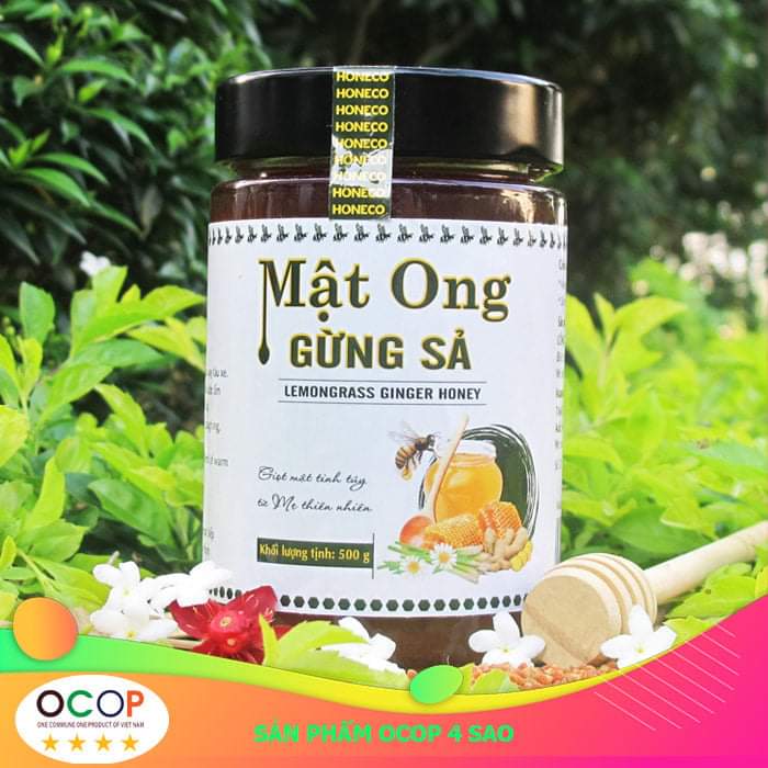 Mật Ong Quất Gừng Sả Honeco Tam Đảo