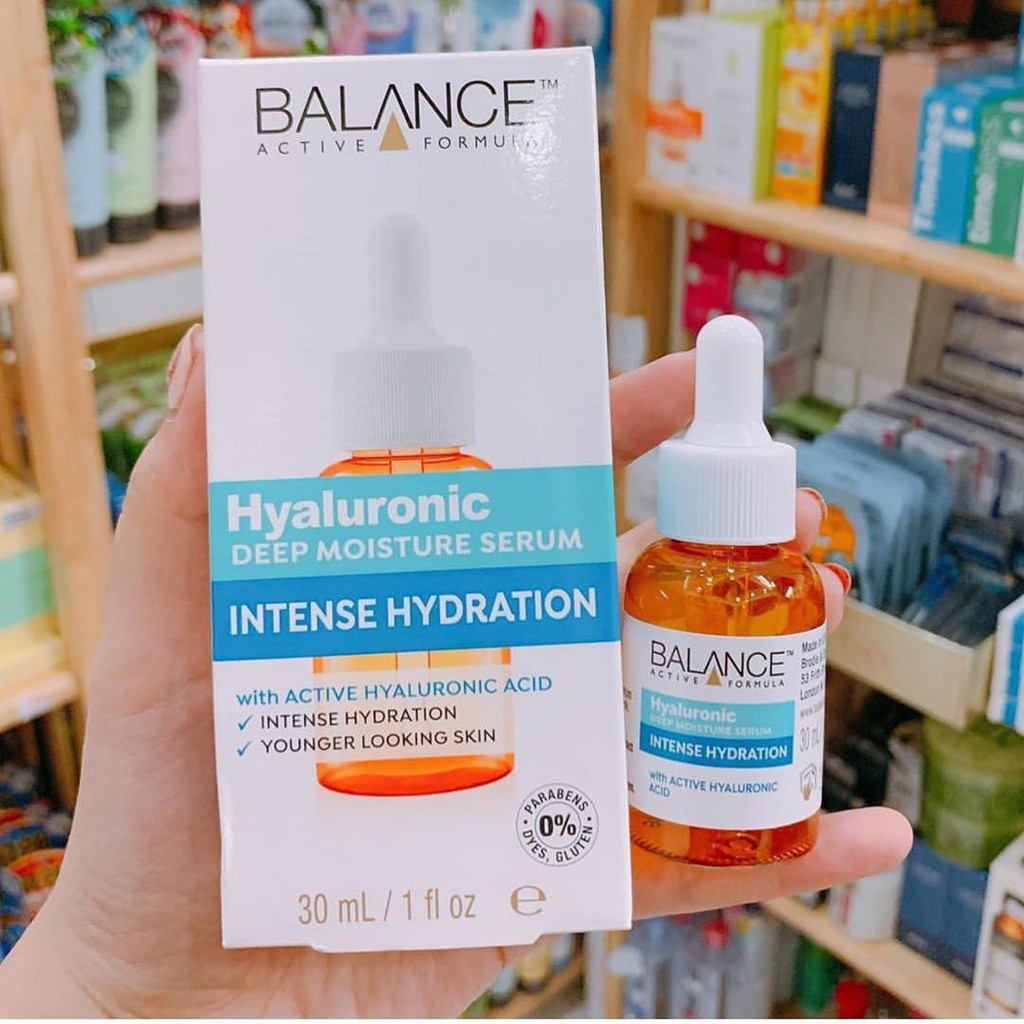 Serum Cấp Nước Balance Active Formula Hyaluronic (MẪU 2018)
