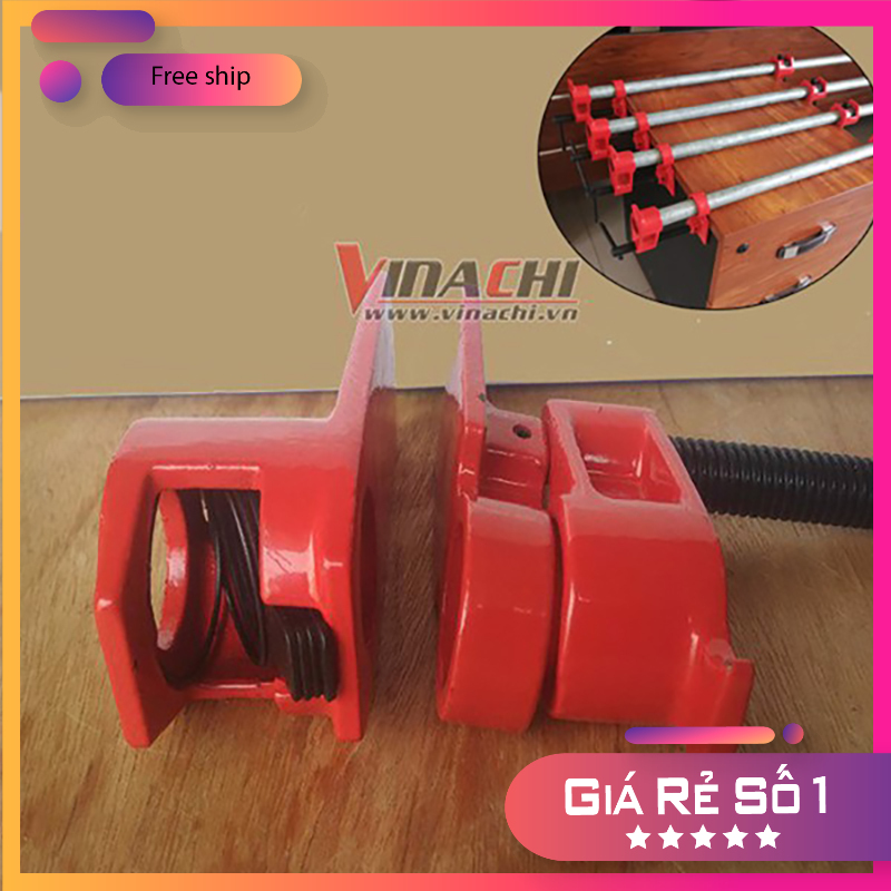 Cảo ống không chân phi 27 - cảo ống nước phi 27 chất lượng cao, kẹp ván gỗ chắc chắn