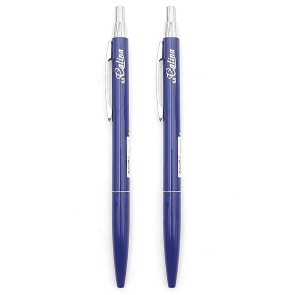 Vỉ 2 bút bi calina flexoffice fo-030 - mực xanh