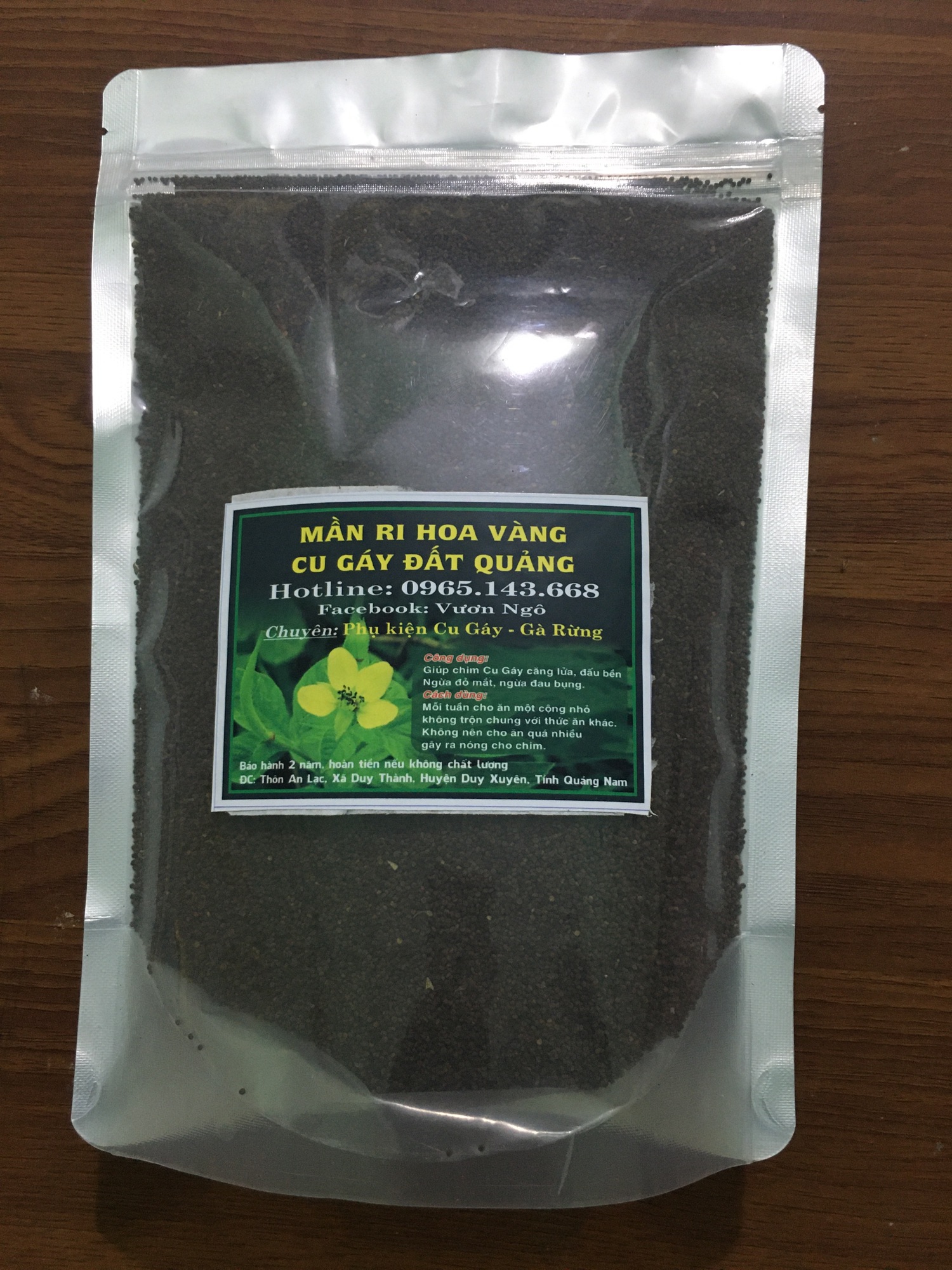 500gr Hạt Mần Ri Kích Lửa Cho Cu Gáy