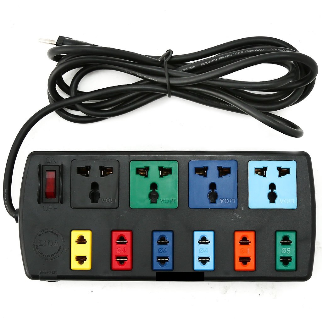 Ổ cắm điện LIOA 4 ổ cắm 1000W 3m 4TS3-2