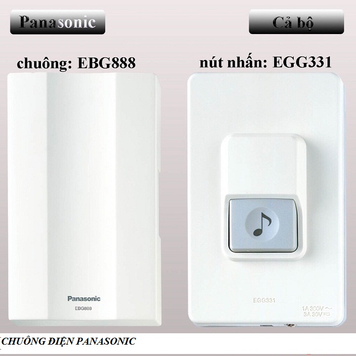 CHUÔNG ĐIỆN PANASONIC,CHUÔNG CỬA PANASONIC,NÚT NHẤN CHUÔNG