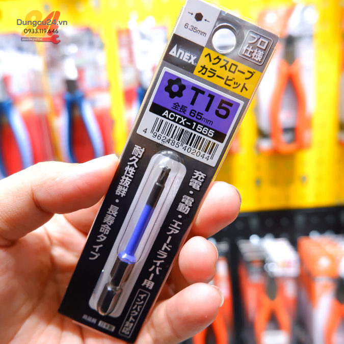 Mũi Vít hoa thị Nhật ANEX ACTX [Made in japan]