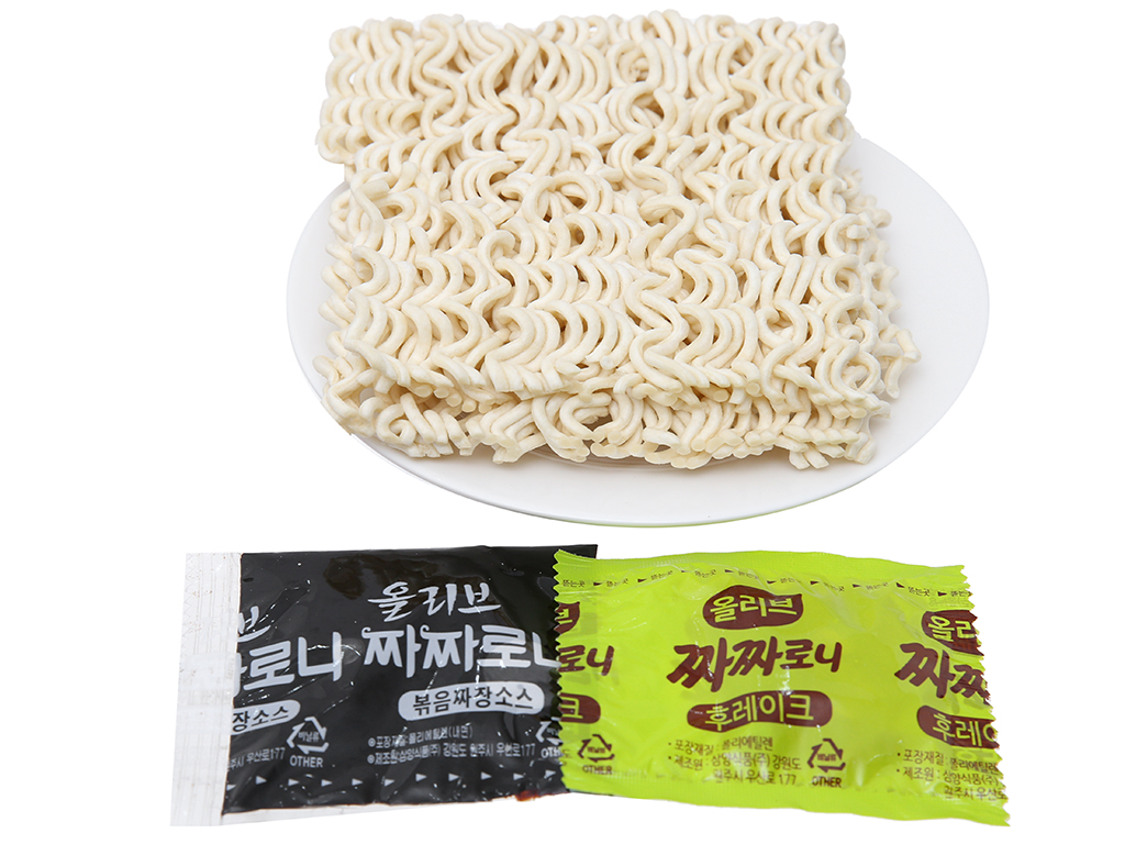 Lốc mì trộn tương đen Samyang 140gr (5 gói)