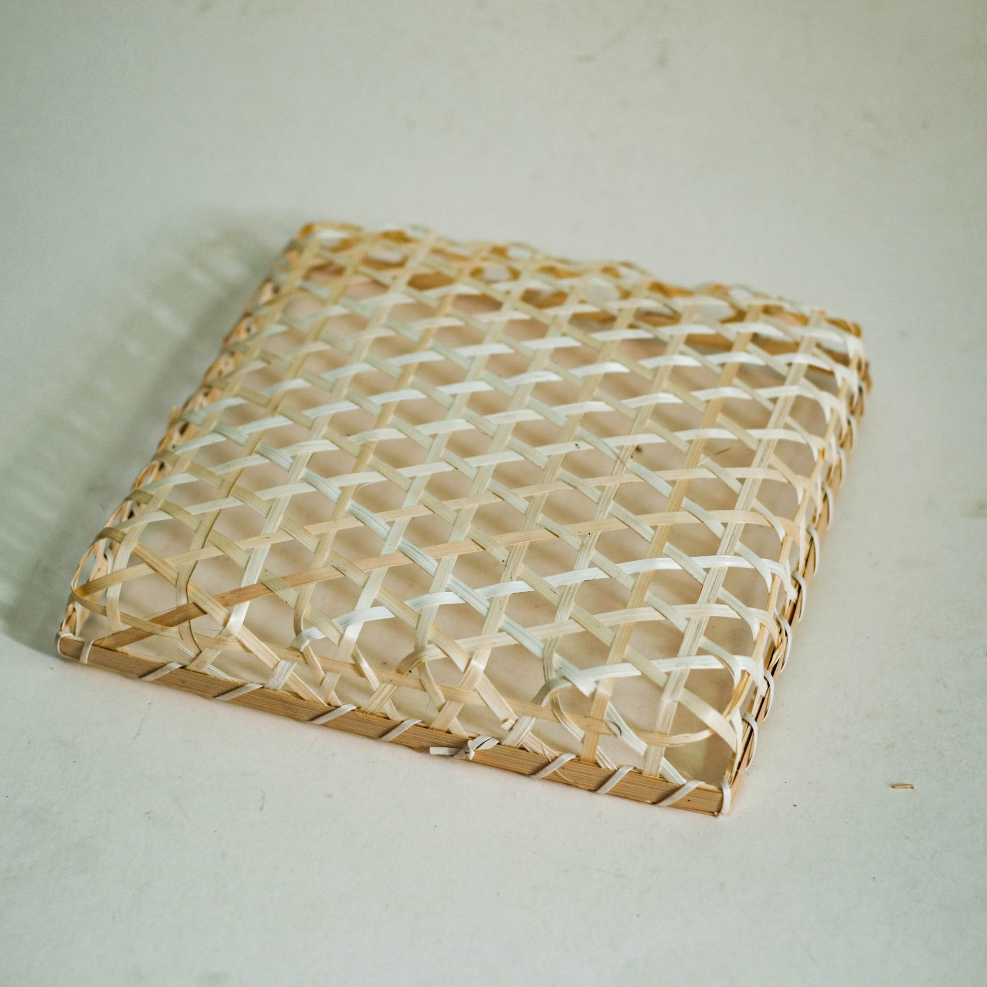 Gift Box bamboo đan-bamboo Square-woven bamboo box(33x30x10cm)